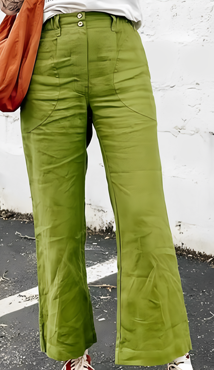 Amelia - Green Pants