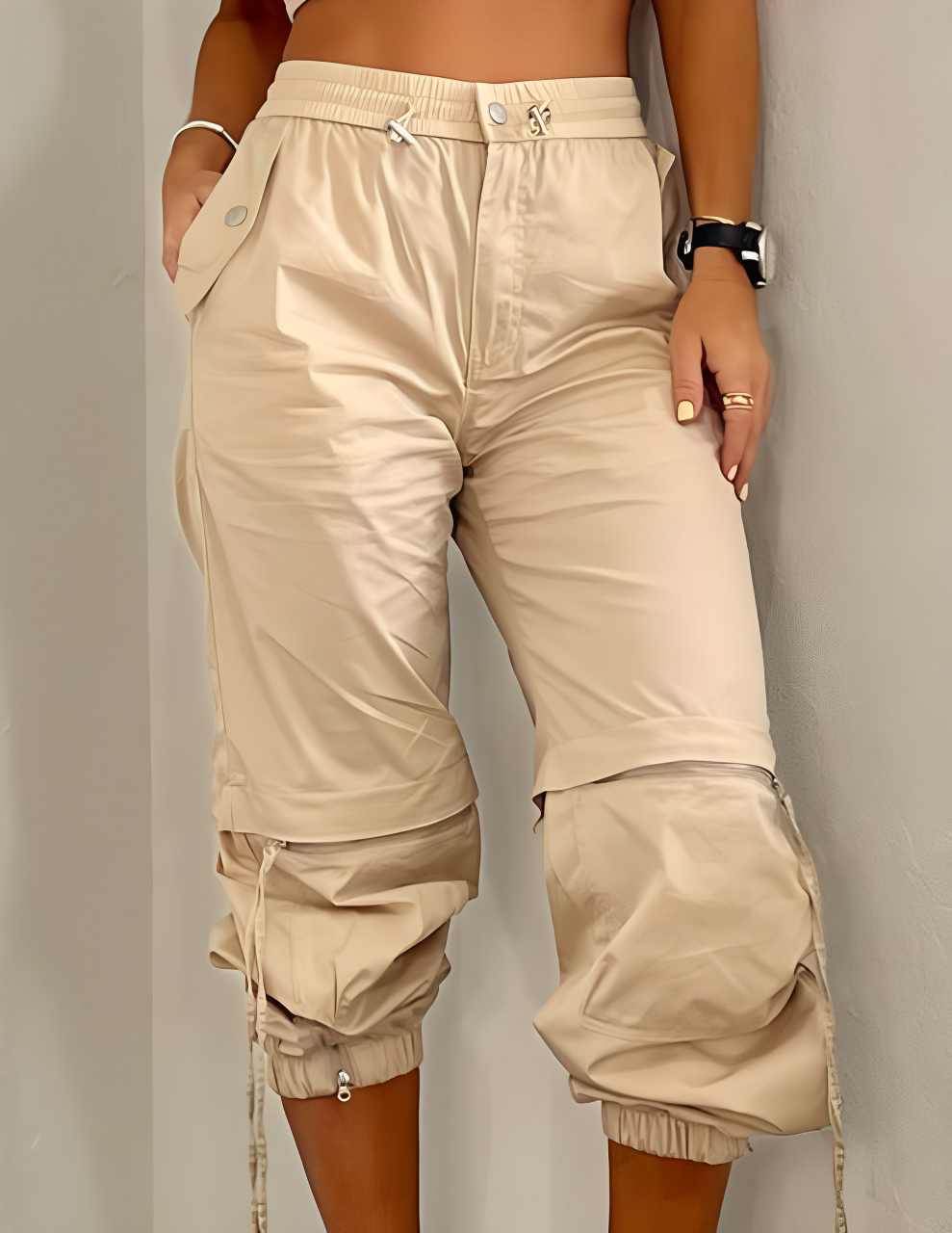 Mia - Beige pants